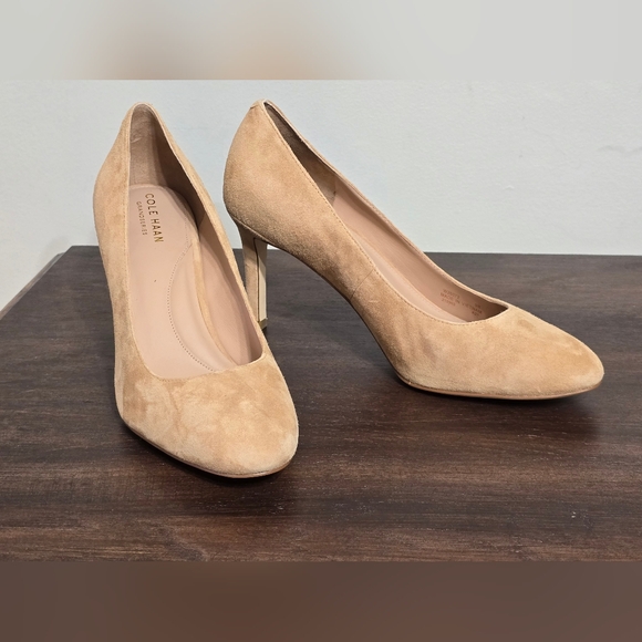 NWOT Cole Haan Grand360 Grandseries Gabble Pump Tan Heels Women's Sz 9B - Picture 7 of 12